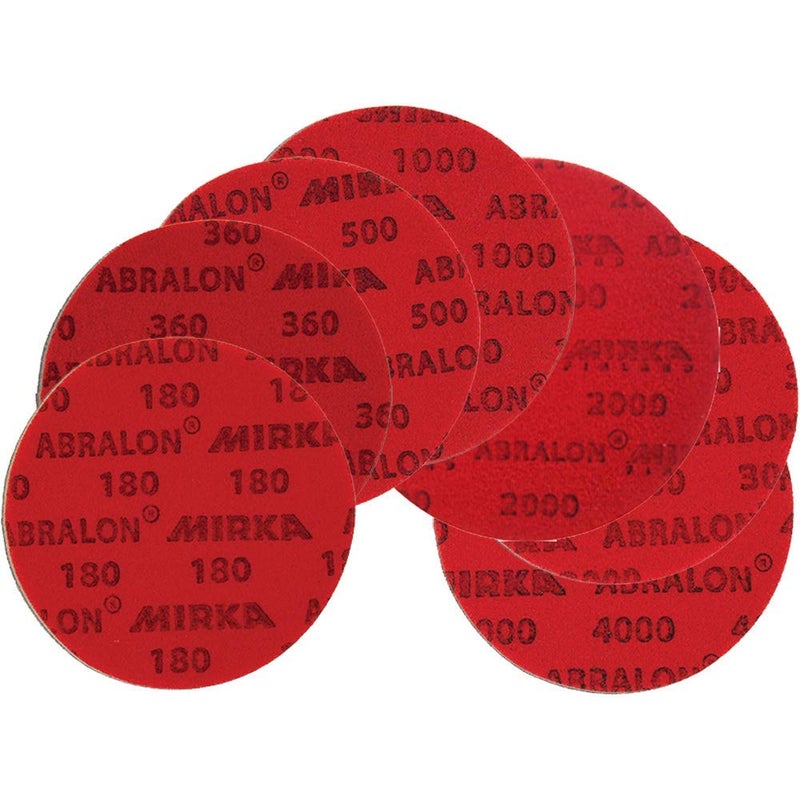 bowlingball.com Bowling Ball Resurfacing Kit (Set of 7 Abralon Pads) - Image 1